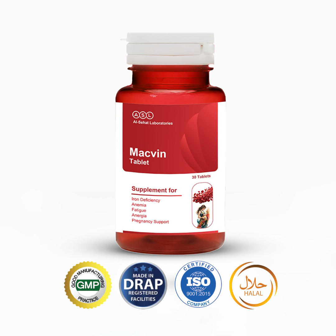 Macvin Tablets Nutraceutical Supplement