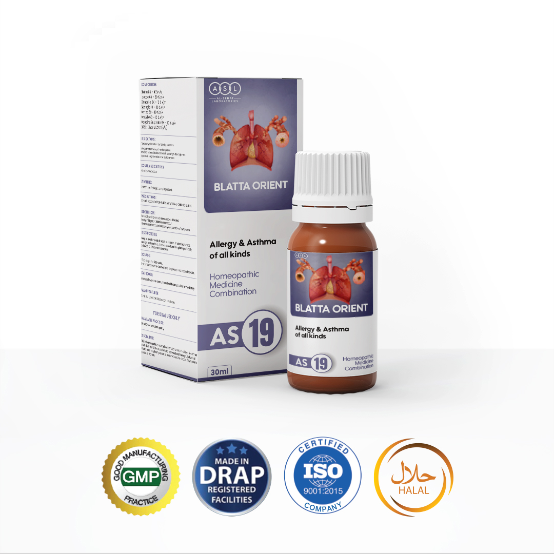 AS 19 Respiratory Drops (Allergy & Asthma Support)